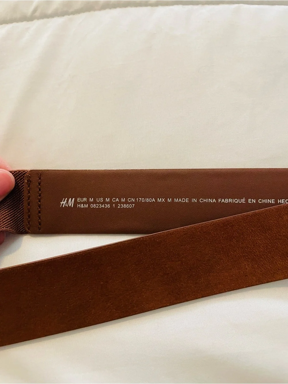 H&M Camel Stretch Belt